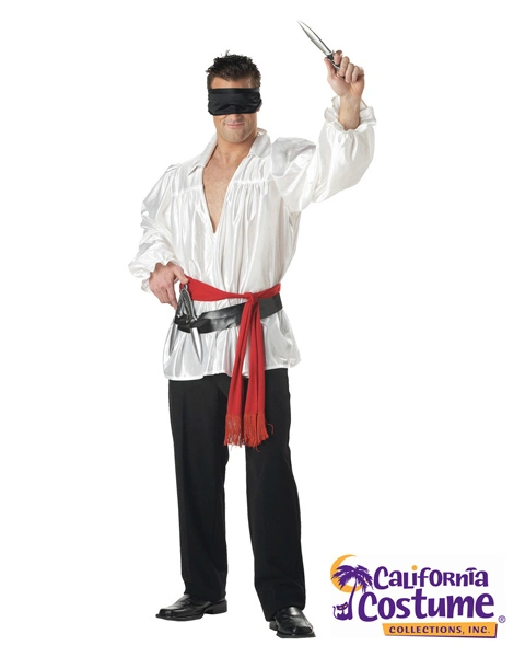 Plus Size Billy Bullseye, The Knife Thrower Costue For Adult 3 Plus Size Billy Bullseye, The Knife Thrower Costue For Adult