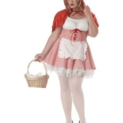 Plus Size Miss Red Riding Hood Costume