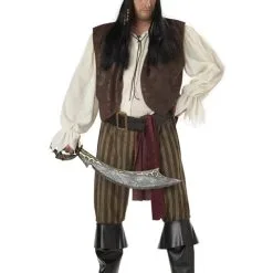 Adult Plus Size Rogue Pirate Costume