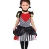 Toddlers Queen Of Hearts Costume