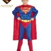 Muscle Chest Superman Costume For Toddler -Teen Costumes Shop 14063T 1