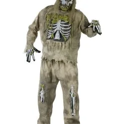 Skeleton Zombie Plus Size Costume