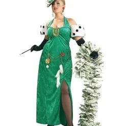Plus Size Lady Luck Costume For Adult