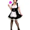 French Maid Plus Size Costume For Women
