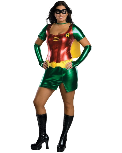 Womens Plus Size Robin Costume 3 Womens Plus Size Robin Costume