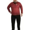 Mens Plus Size Star Trek Deluxe Shirt Costume 1 Mens Plus Size Star Trek Deluxe Shirt Costume -Teen Costumes Shop 17635PR