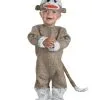 Sock Monkey Infant (12-18 Mos) Costume -Teen Costumes Shop 1769
