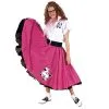 Complete Poodle Skirt Outfit Plus (Pink & White) Adult Costume -Teen Costumes Shop 19845