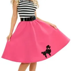 Poodle Skirt Plus Adult Costume
