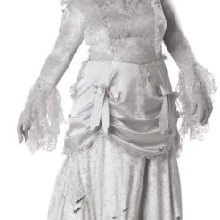 Ghostly Lady Plus Size Adult Costume