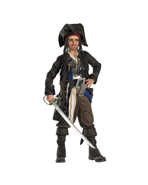 Captain Jack Sparrow Costume For Teen 3 Captain Jack Sparrow Costume For Teen