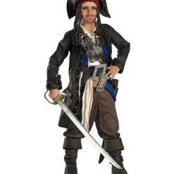 Prestige Captain Jack Sparrow Costume For Teen