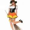 Candy Corn Witch Costume
