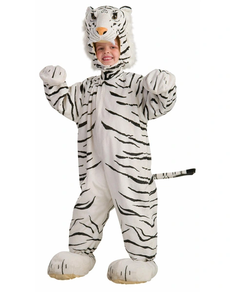 Toddler White Tiger Cub Costume 3 Toddler White Tiger Cub Costume