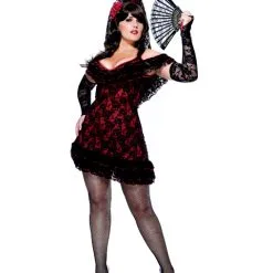 Sexy Lady Of Spain Adult Plus Costume