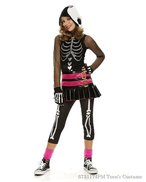 Teen Dramarama Skelehearted Costume 3 Teen Dramarama Skelehearted Costume