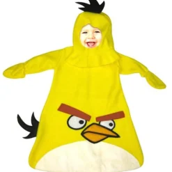 Infants Angry Birds Yellow Angry Bird Bunting Costume