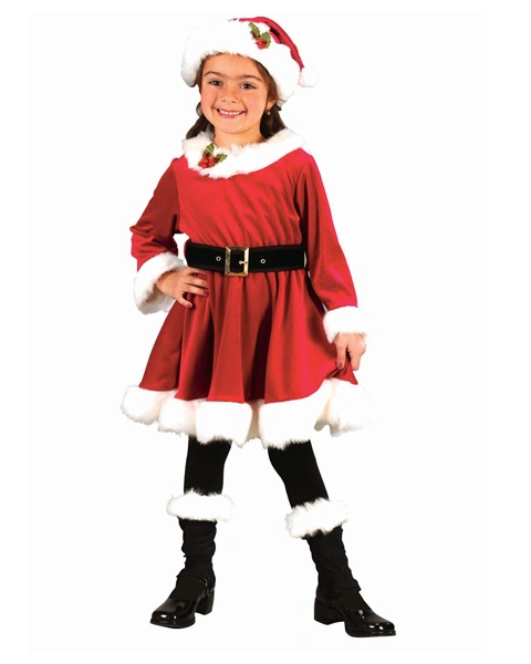 Toddler Santa Dress Costume 3 Toddler Santa Dress Costume