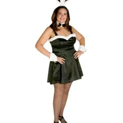 Plus Size Cocktail Hunny Black Costume For Adult