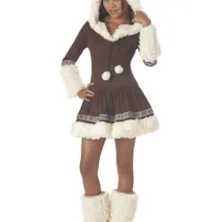 Tween Polar Princess Eskimo Costume
