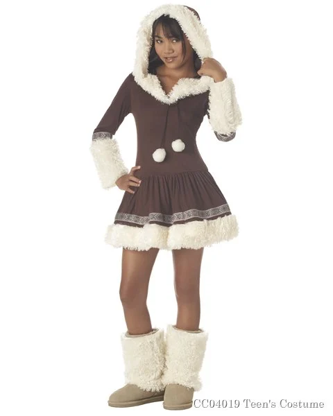 Tween Polar Princess Eskimo Costume 3 Tween Polar Princess Eskimo Costume