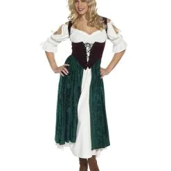 Adult Plus Size The Village Wench, Esmeralda Costme