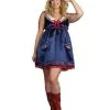 Sexy Sailor Mine Plus Women's Costume 2 Sexy Sailor Mine Plus Women's Costume -Teen Costumes Shop DG7577X