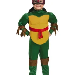 Muscle Teenage Mutant Ninja Turtles Raphael Costume For Toddlers