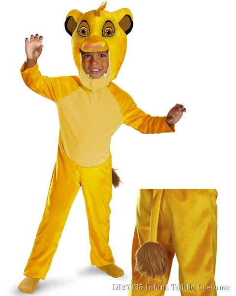 Classic Disneys The Lion King Simba Toddler Costume 3 Classic Disneys The Lion King Simba Toddler Costume