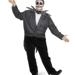 Adult Nightmare Before Christmas Jack Skellington Plus Costume