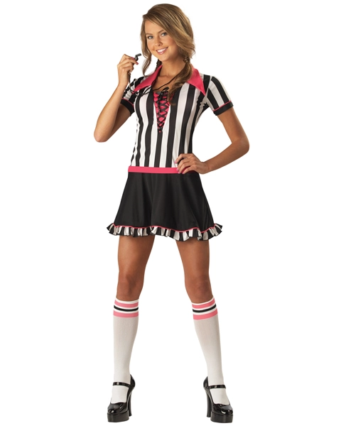 Teen Sassy Referee Costume 3 Teen Sassy Referee Costume