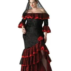 Elite Womens Plus Senorita Costume
