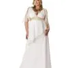 Plus Premier Greek Goddess Costume For Adult 1 Plus Premier Greek Goddess Costume For Adult -Teen Costumes Shop IC5410
