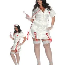 Adult Plus 3-Piece Nurse Nicky