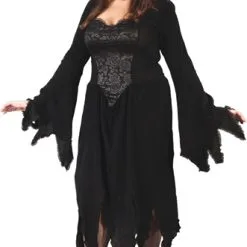 Black Rose Vampiress Plus Size Adult Costume