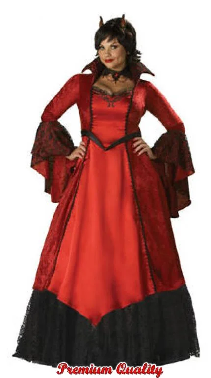 Devils Temptress Plus Size Costume 3 Devils Temptress Plus Size Costume