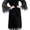 Vamp Robe With Mesh Sleeve Plus Size Costume 2XL -Teen Costumes Shop pm848018
